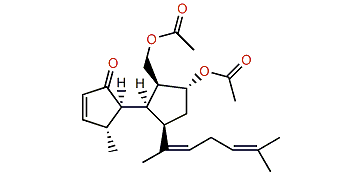 (4S,5R,Z13(15))-5,12-Diacetoxy-4,10-seco-2,13(15),17-spatatrien-10-one